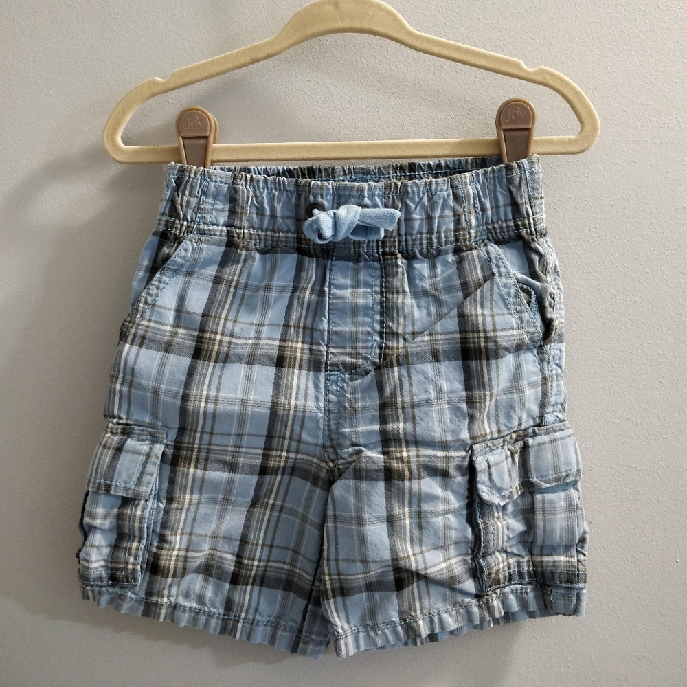 Gymboree Plaid Pocket Shorts